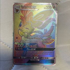 Sylveon GX Pokémon Card